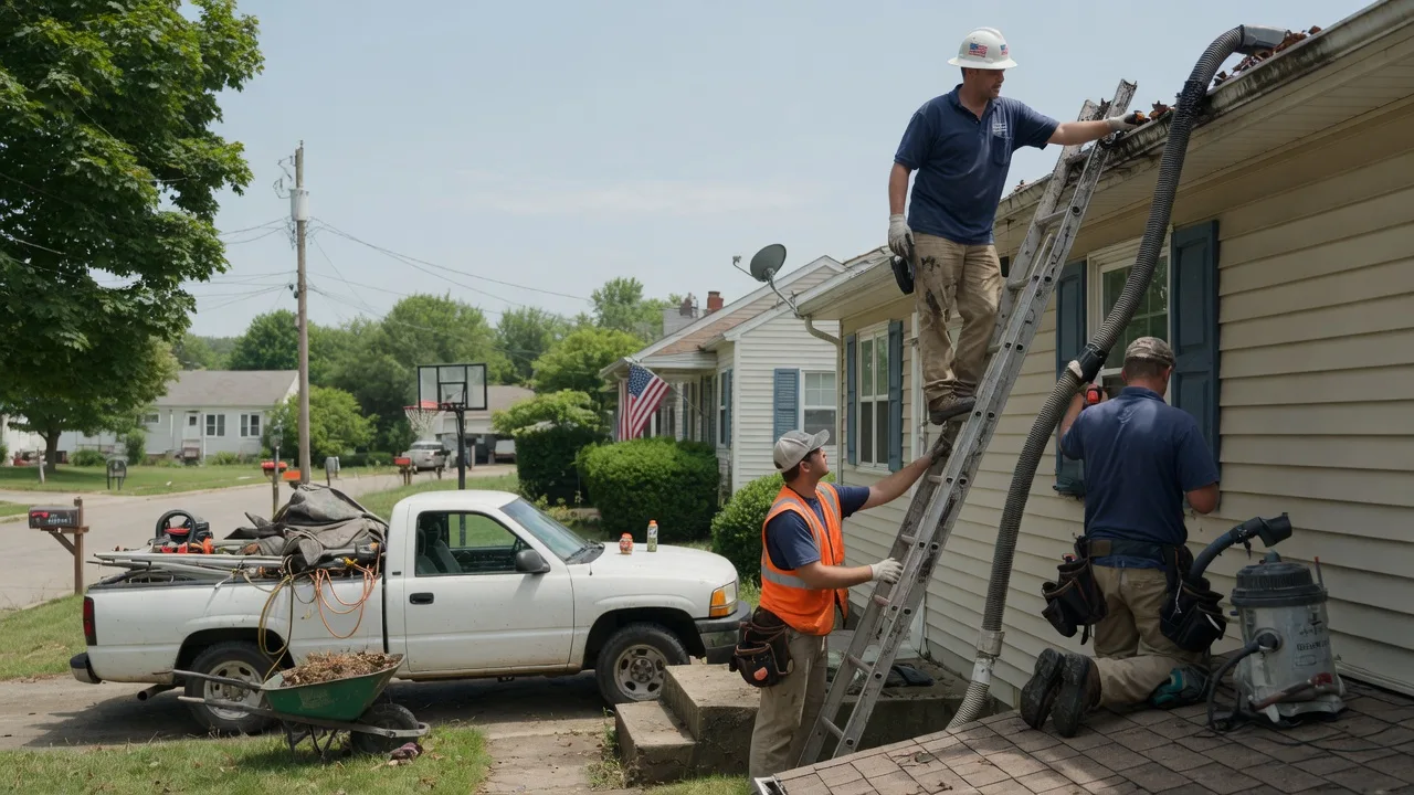Gutter Installation in Maysel, WV near me
